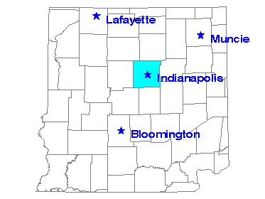 Indiana Map
