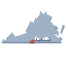 Map of Virginia
