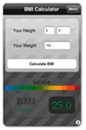 BMI iPhone app image