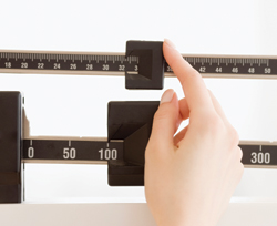 Photo of weight scale.