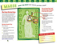 March: Portion Distortion