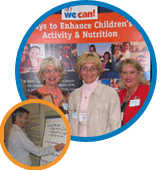 pictures of a We Can training