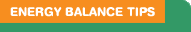 Energy Balance Tips