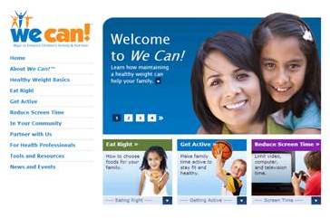 New We Can web site, Welcome to We Can!