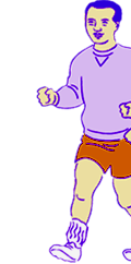 man walking