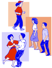 people performing different types of physical activity