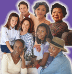 Decorative Montage of Women